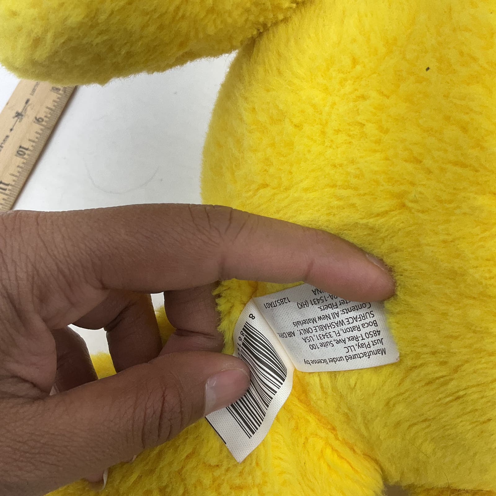 Cuddly SOFT Jumbo Yellow Funshine Sunshine Sun Bellied Plush Care Bear Character - Warehouse Toys