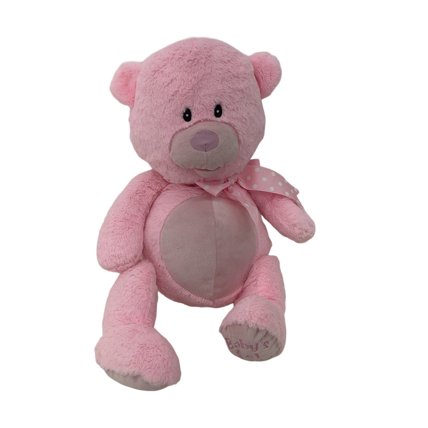 CUTE Cuddle Barn Pink Teddy Bear Plush Doll - Warehouse Toys