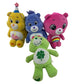 Cute Cuddly LOT Care Bears Plush Birthday Good Luck Cheer Pink Green Yellow - Warehouse Toys