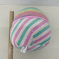 CUTE Cuddly Purple Pink Striped Shaved Ice Squishmallow Plush Pillow Doll Toy - Warehouse Toys