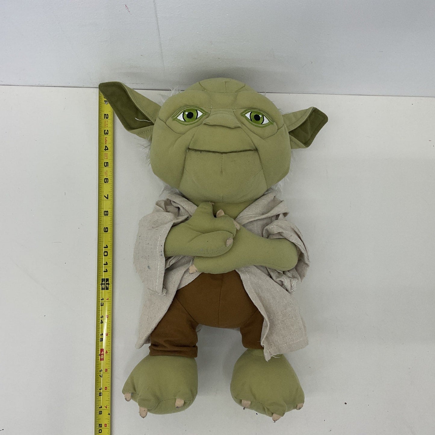 Cute Cuddly Star Wars Large 18" tall Yoda Plush Character Stuffed Toy - Warehouse Toys