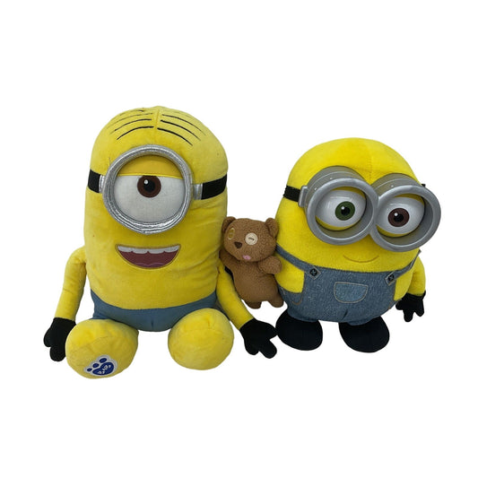 CUTE Despicable Me Minions BABW Minion Character Plush Dolls LOT 2 - Warehouse Toys