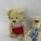 CUTE Easter Gift Basket Brown Teddy Bear Plush Stuffed Doll Animals LOT - Warehouse Toys