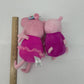 CUTE LOT 2 Pink Peppa Pig Character Plush Dolls Toys Stuffed Animals - Warehouse Toys