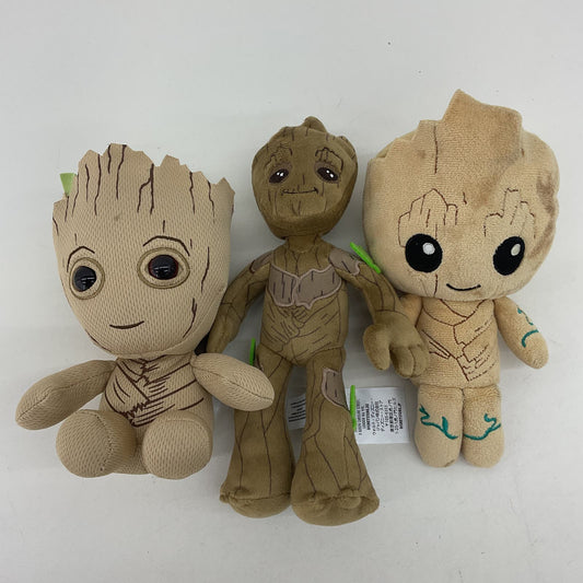 CUTE LOT 3 Marvel Guardians of the Galaxy Groot Plush Dolls Stuffed Animals - Warehouse Toys