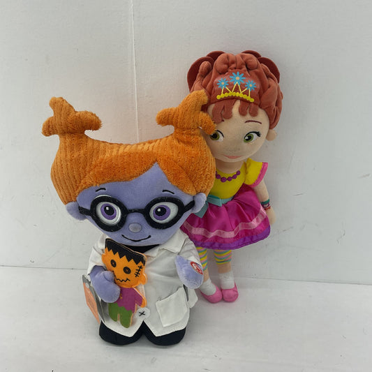 CUTE LOT Hallmark Monster Mash Halloween Mad Scientist Princess Plush Dolls - Warehouse Toys