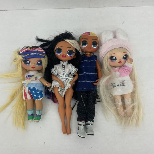 CUTE LOT Na Na Surprise LOL OMG Girlie Play Fashion Dolls Toys Used - Warehouse Toys