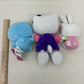 CUTE LOT Sanrio Hello Kitty Cat Character Plush Dolls Stuffed Animals - Warehouse Toys