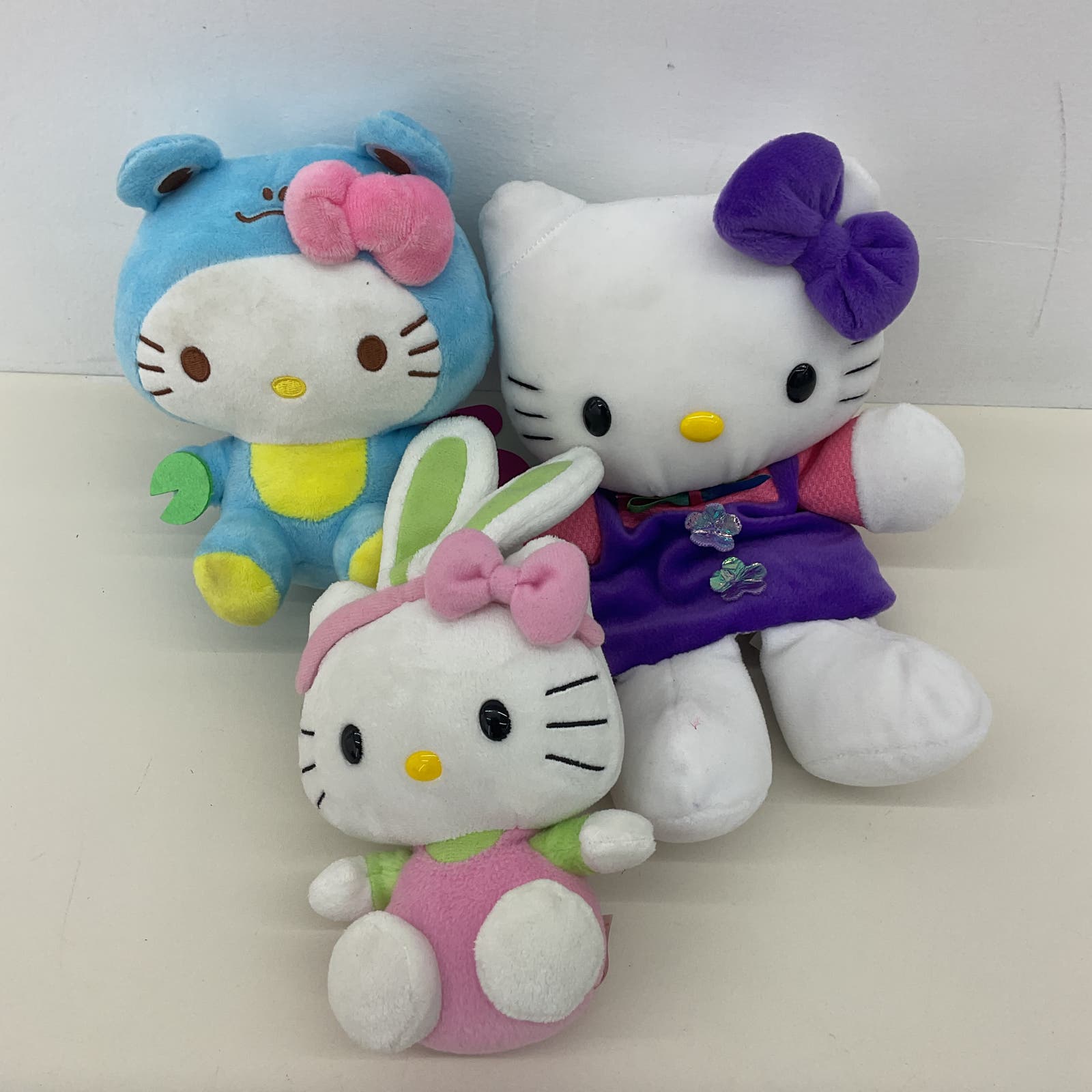 CUTE LOT Sanrio Hello Kitty Cat Character Plush Dolls Stuffed Animals - Warehouse Toys