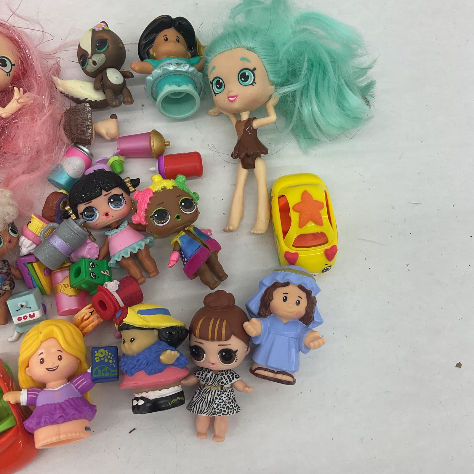 CUTE LOT Shopkins LOL OMG Surprise Disney Princess Girly Play Doll Toy Assorted - Warehouse Toys