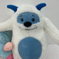 CUTE LOT Six Flags White Yeti & Mermaid Glitter Shimmer Puppy Dog Plush Dolls - Warehouse Toys