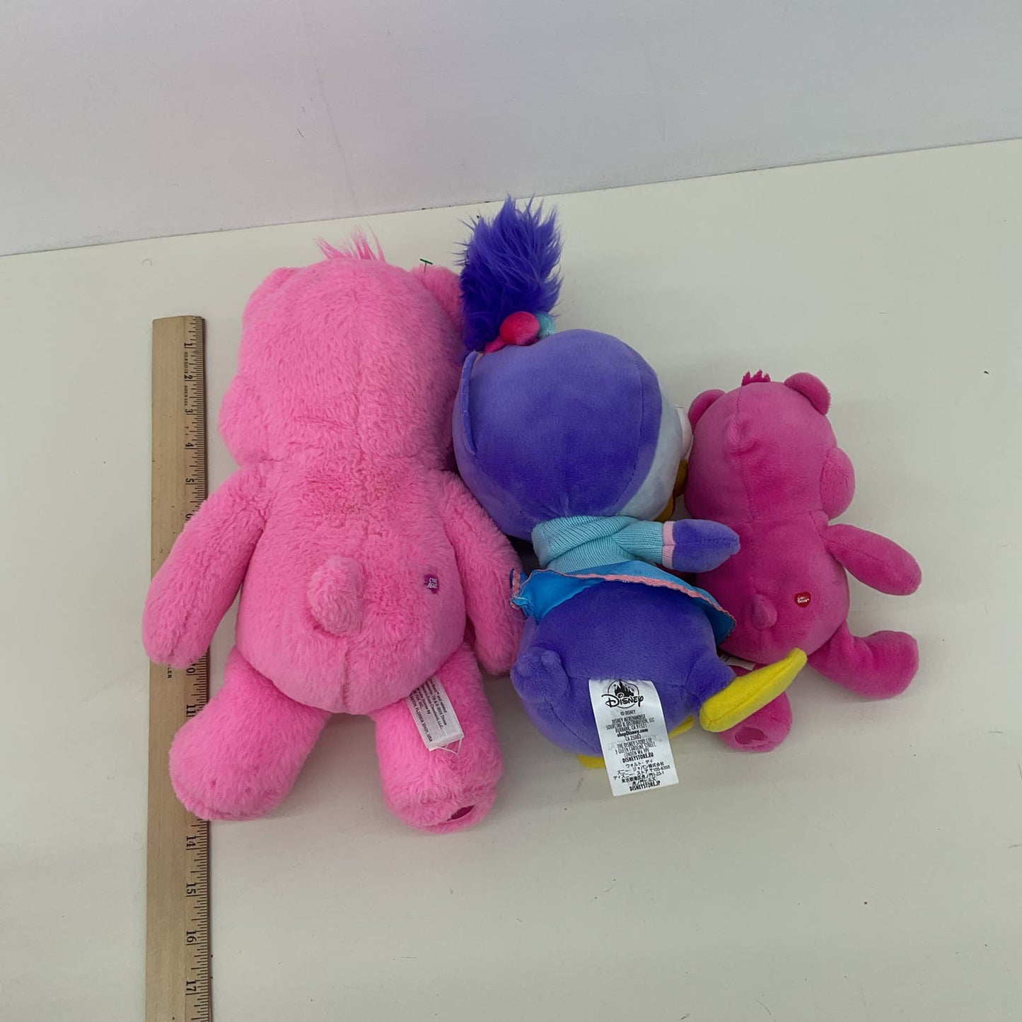 CUTE LOT TCFC Pink Cheer Care Bears & Disney Muppet Babies Summer Penguin Plush - Warehouse Toys