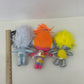 CUTE Mixed Dreamworks Trolls Plush Dolls Metallic Silver Loose Preowned - Warehouse Toys