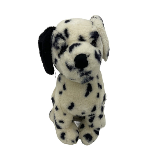 CUTE Preowned Kelly Toy Black White Spotted Dalmatian Dog Plush Doll Toy Stuffed - Warehouse Toys