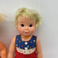 CUTE Preowned LOT of 2 Play Baby Dolls Ideal Poseable Plastic Blonde Hair - Warehouse Toys