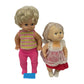 CUTE Preowned LOT of 2 Play Baby Dolls Remco Mattel Blonde Little Girls AS IS - Warehouse Toys