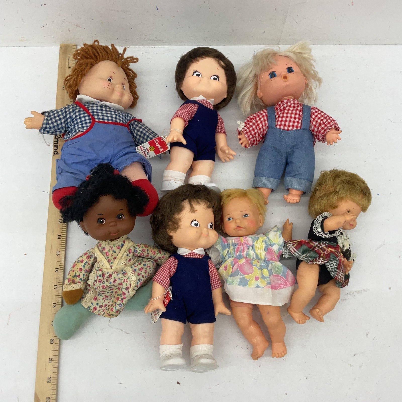 CUTE Preowned LOT Play Baby Dolls Random Mixed Ideal Campbell's Soup Kids Others - Warehouse Toys