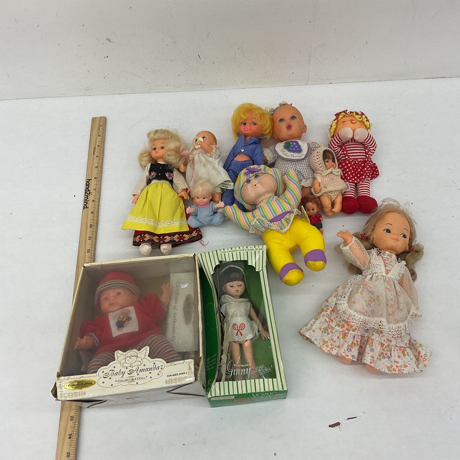 CUTE Preowned LOT Play Baby Dolls Random Mixed Vintage & Modern Toys Girls Boys - Warehouse Toys