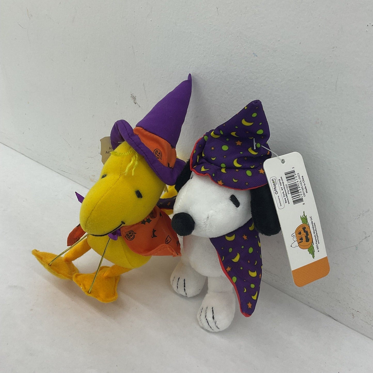 CUTE Preowned Peanuts Snoopy Woodstock Bird Halloween Themed Plush Dolls Toys - Warehouse Toys