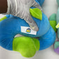 Cute Soft Cuddly Blue Yoga Yogi Plush Dog & Green Dragon Stuffed Animals LOT - Warehouse Toys