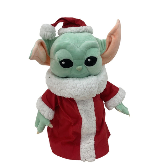 CUTE Soft Cuddly Christmas Holiday Star Wars Baby Grogu Yoda Plush Doll Stuffed - Warehouse Toys