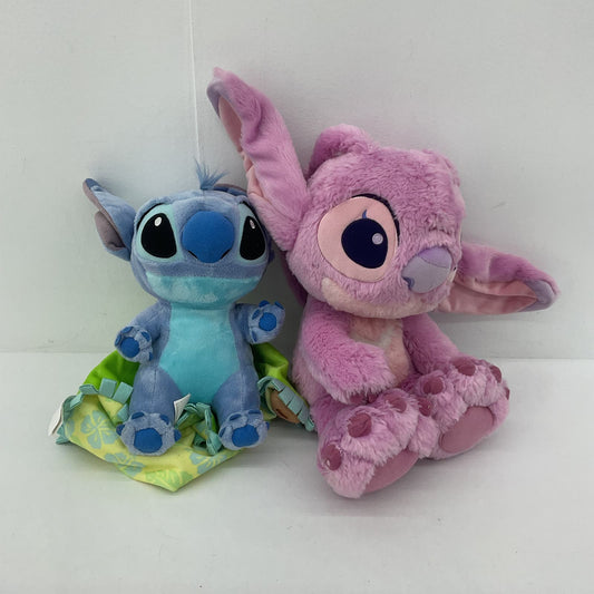 CUTE Soft Cuddy LOT Disney Lilo & Stitch Blue Pink Angel Alien Plush Toys - Warehouse Toys