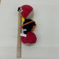 Cute Soft LOT 3 Angry Birds Red Black Plush Dolls Stuffed Animals - Warehouse Toys