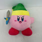 CUTE SOFT Preowned Nintendo Kirby in Zelda Link Hat Sword Large Plush Toy - Warehouse Toys