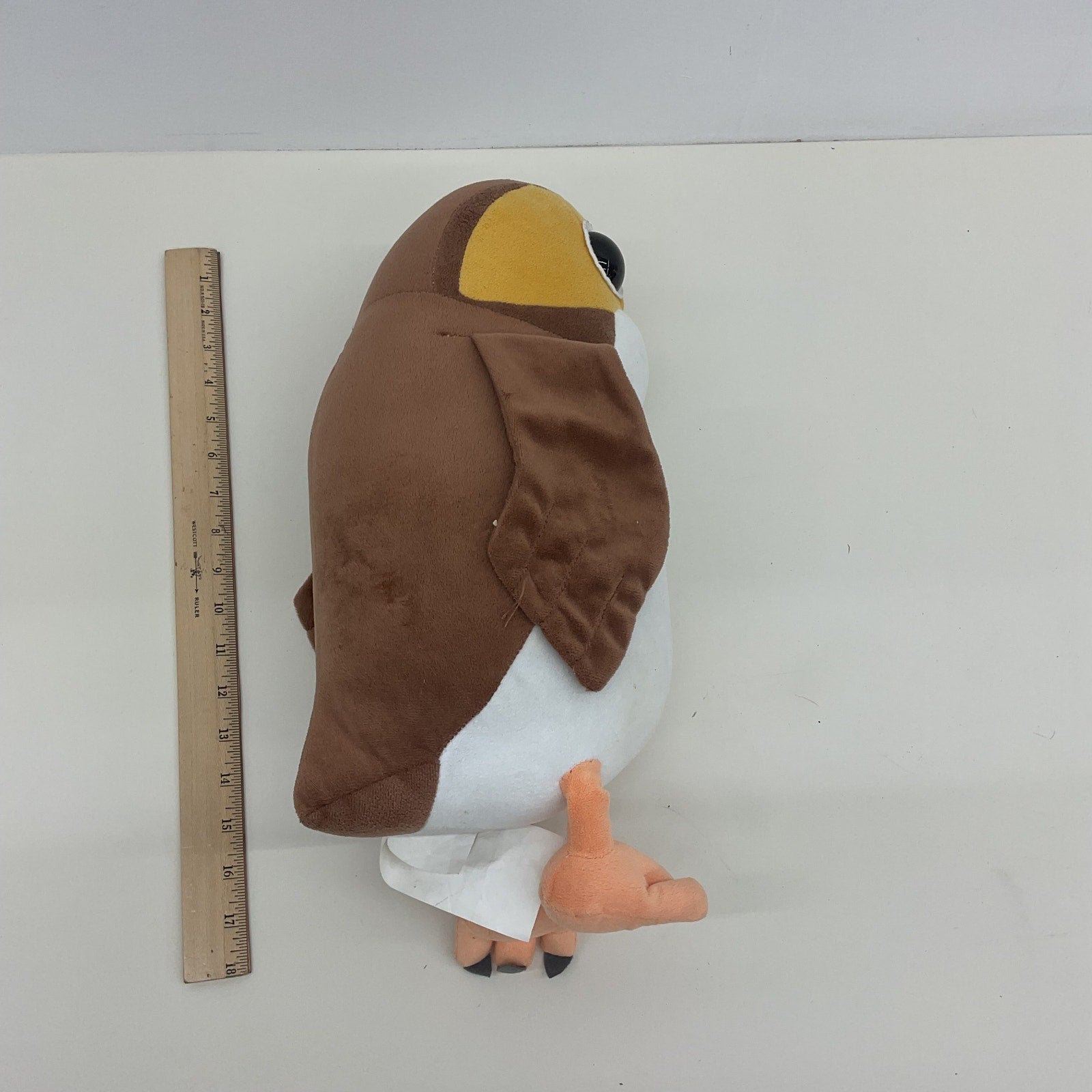 CUTE Star Wars Large Brown White Porg Bird Alien Character Plush Doll - Warehouse Toys