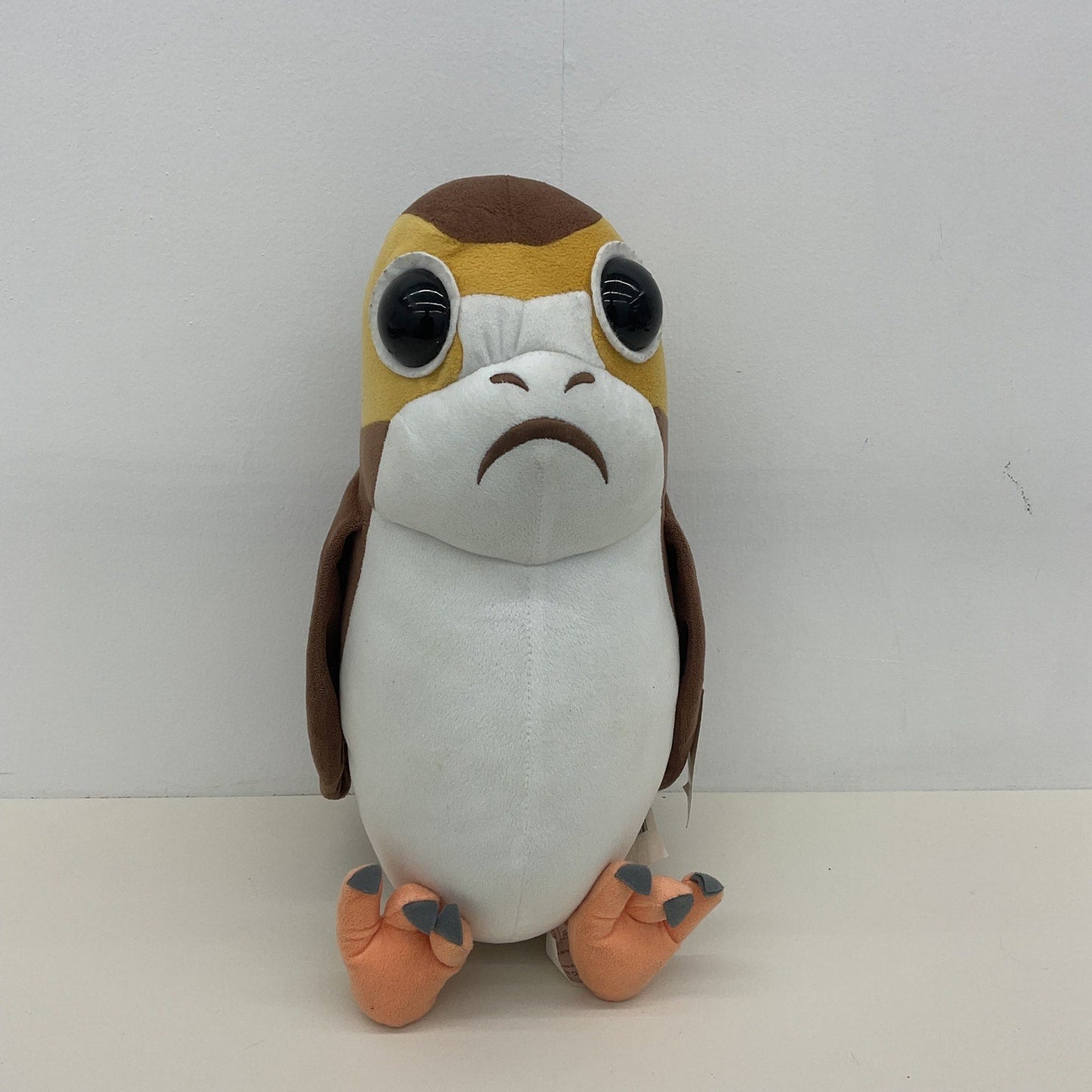 CUTE Star Wars Large Brown White Porg Bird Alien Character Plush Doll - Warehouse Toys