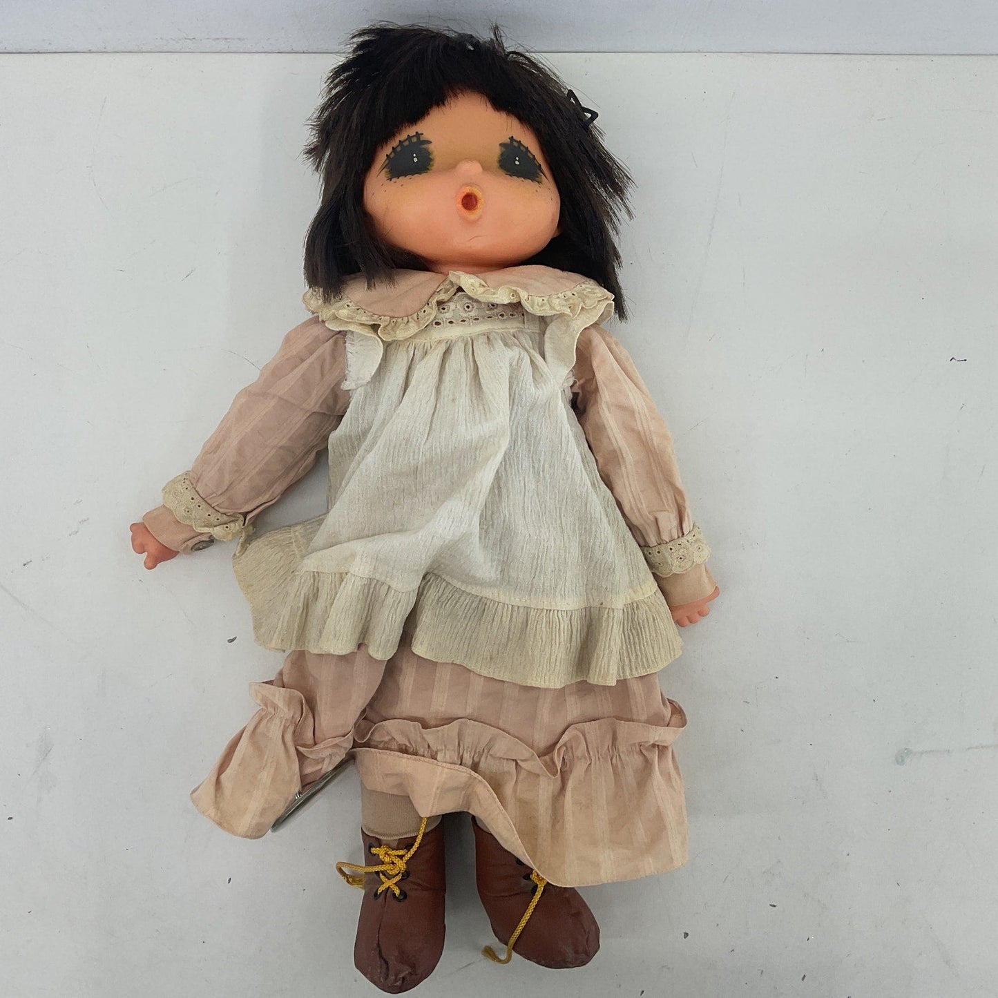 Cute Vintage 70s Japan Sekiguchi Mademoiselle Gege Doll Love Love - Warehouse Toys