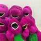 Dakin Barney Purple Dinosaur Stuffed Animal Wholesale Lot Green Plush Bulk - Warehouse Toys