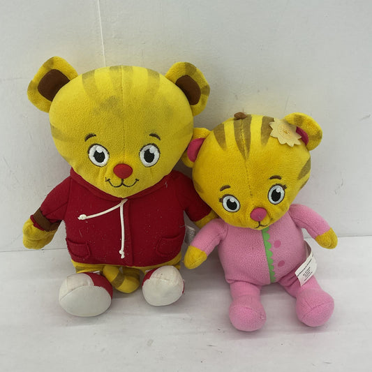 Daniel Tiger Orange Mr Rogers Cartoon Stuffed Animal Plush Lot - Warehouse Toys