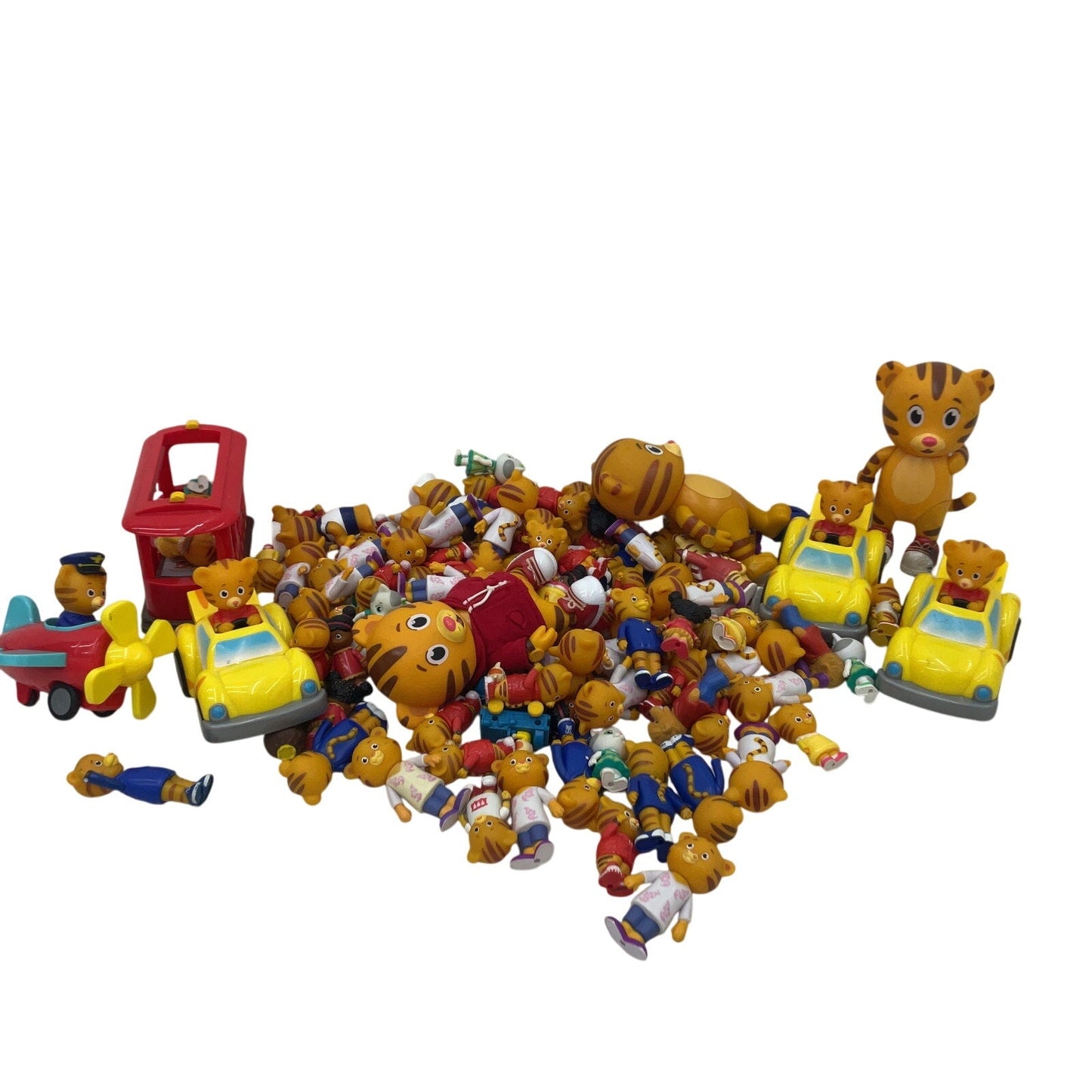 Daniel Tiger Toy Character Figures Toys Cake Toppers Vehicles Preowned LOT 8 lbs - Warehouse Toys