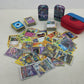 Assorted Mixed Pokemon TCG Collectible Playing Trading Cards Preowned Tins Case