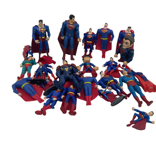 DC Comics Superman Super Hero Action Figures Collection Toys Preowned LOT Mixed - Warehouse Toys