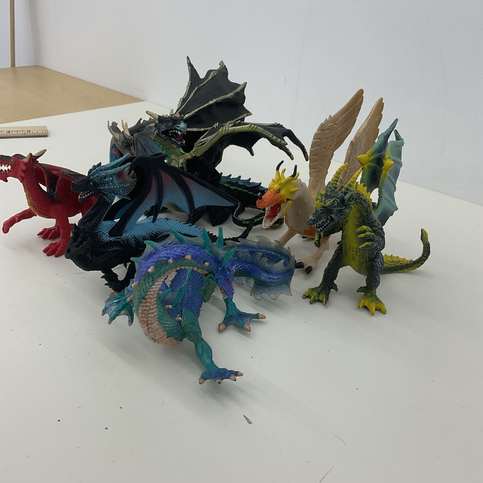 D&D Fantasy Dragon Monster Kaiju Toy Figures Figurines Loose LOT - Warehouse Toys