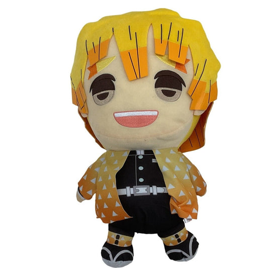 Demon Slayer Orange Yellow Smiling Kimetsu no Yaiba Character Plush Doll - Warehouse Toys