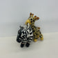 Discovery Black White Zebra & King Plush Giraffe Yellow Plush Dolls Stuffed Toys - Warehouse Toys