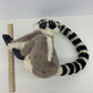 Discovery Channel Realistic Looking Ring - Tailed Lemur Plush Stuffed Animal - Warehouse Toys