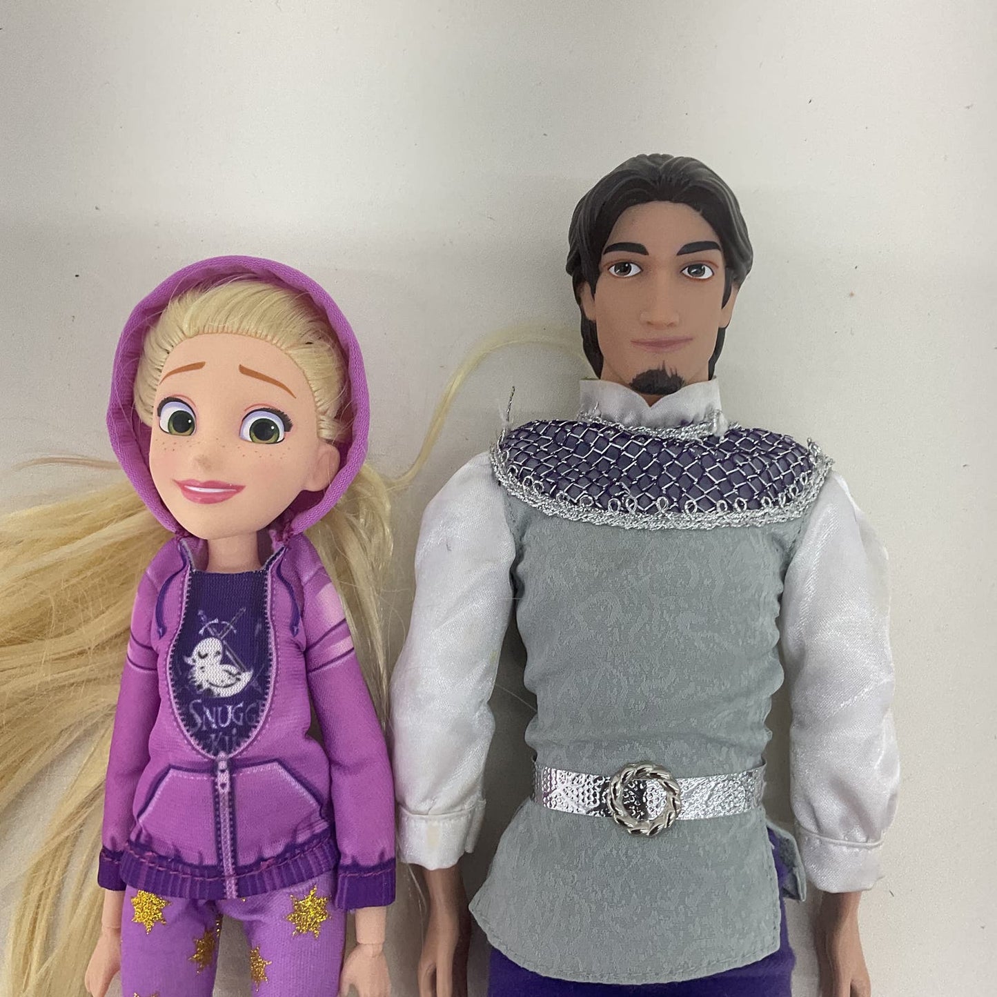 Disney Barbie Princess & Prince Play Dolls LOT Rapunzel Stefan Loose Used - Warehouse Toys