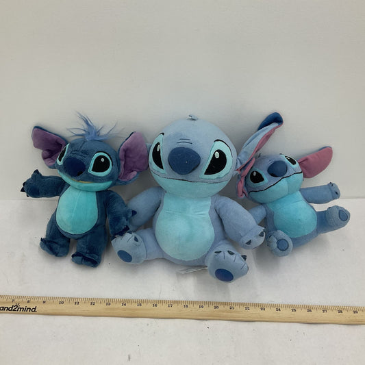 Disney Blue Lilo and Stitch Stuffed Animal Plush Toy Lot - Warehouse Toys