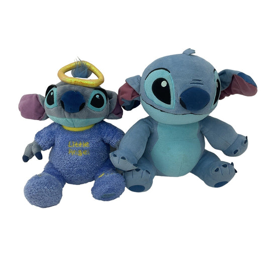 Disney Blue Lilo & Stitch Cuddly Alien Dog Plush Dolls Heavenly Angel - Warehouse Toys