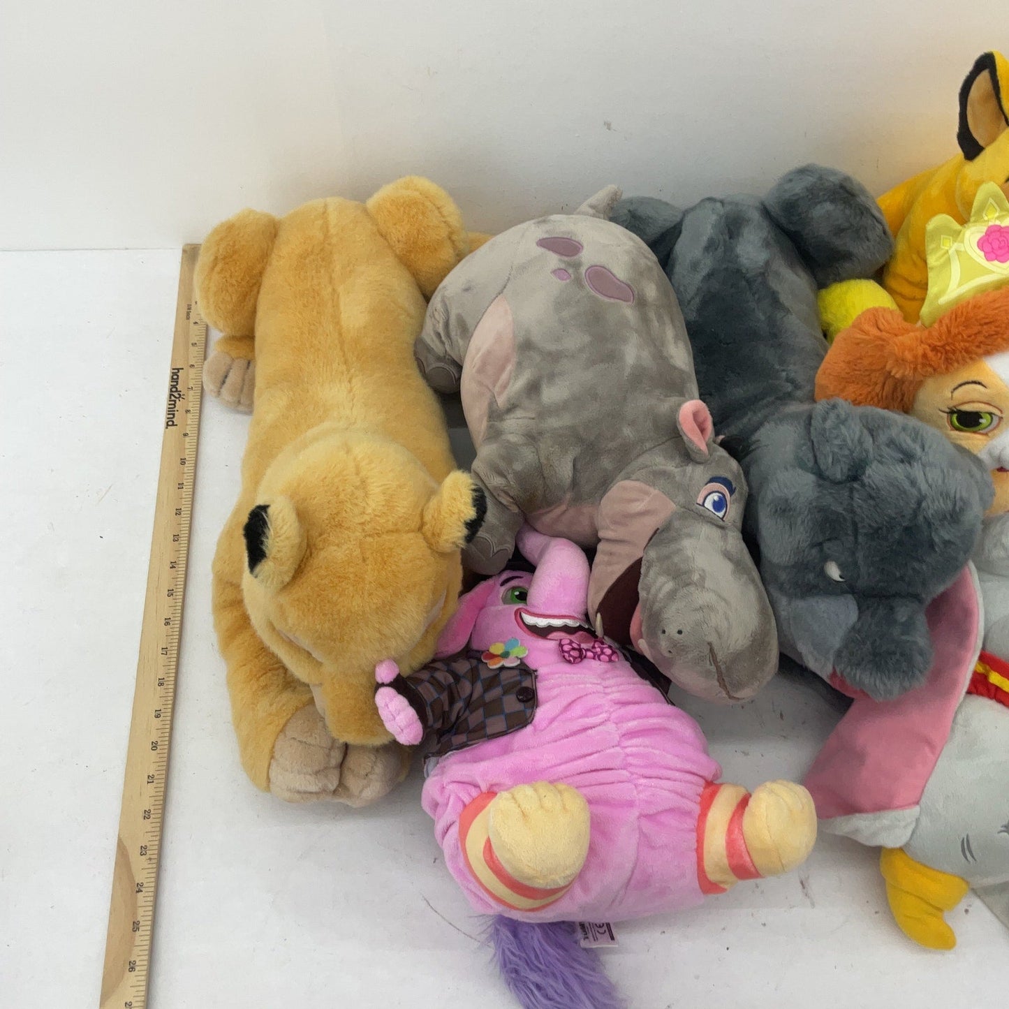 Disney Character Mixed Preowned LOT 12 lbs Plush Dolls Toys Lion King Dumbo - Warehouse Toys