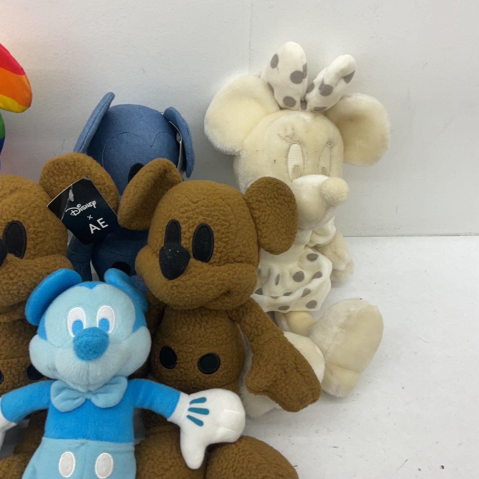 Disney Character Mixed Preowned LOT Plush Dolls Toys Mickey Minnie Mouse Donald - Warehouse Toys