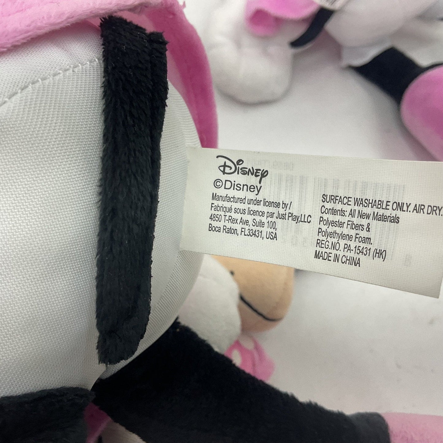 Disney Character Mixed Preowned LOT Plush Dolls Toys Minnie Mouse Pink Dress - Warehouse Toys