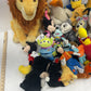 Disney Character Plush Dolls Toys Mixed Preowned LOT 12 lbs Lion King Pixar - Warehouse Toys