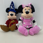 Disney Classic Character Plush Dolls LOT Mickey Mouse Wizard Minnie Mouse Toys - Warehouse Toys