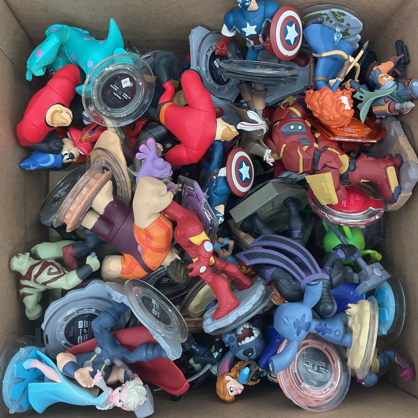 Disney Infinity Multicolor Action Figure Wholesale Bulk Toy Lot - Warehouse Toys