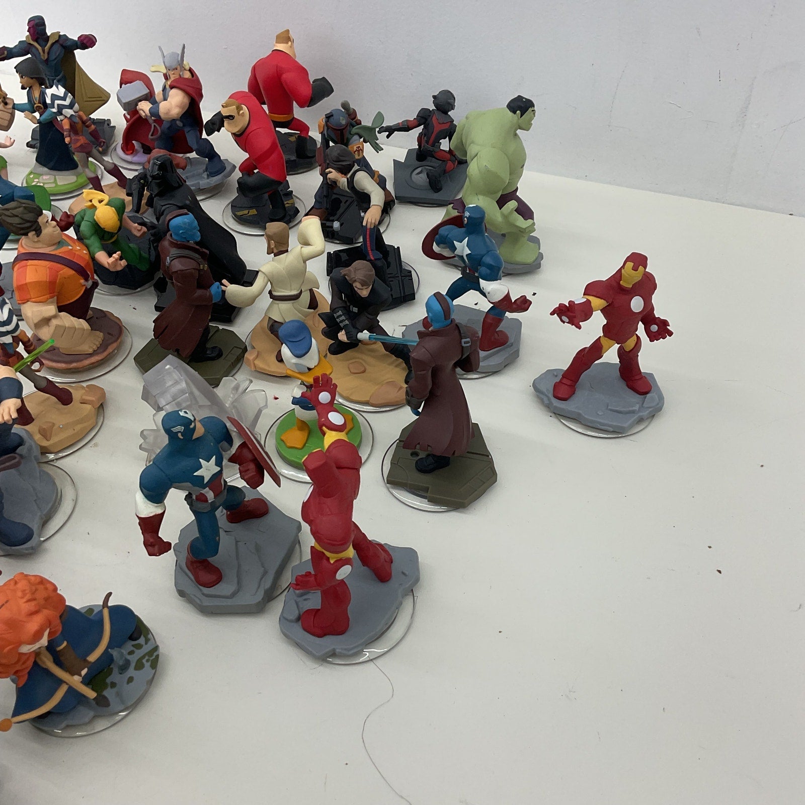 Disney Infinity Toy Figures Collection 7+ lbs Preowned Mixed Star Wars Marvel - Warehouse Toys